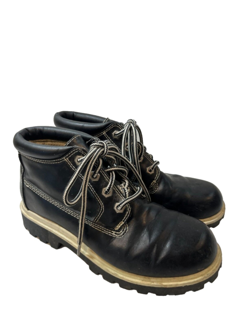 Route 66 Chunky Tough Shoes Boots Size 7.5 Vintage Y2K 90s